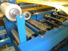 Window drip cap roll forming machine